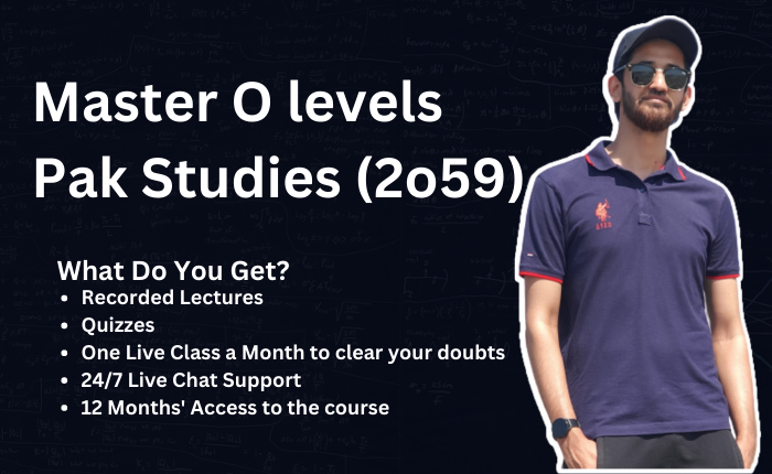 Pakistan Studies (2059) – O level