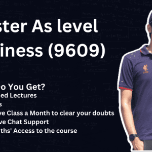 Accounting (9609) - As Level